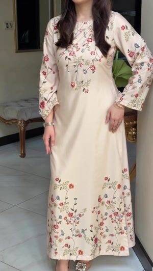 Beige Kaftan for Women