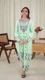 Mint green Kurta Set for Women