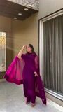 Purple Kurta Set for Women