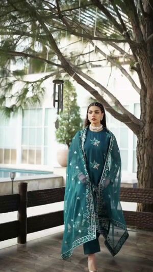 Dark blue Kurta Set for Women