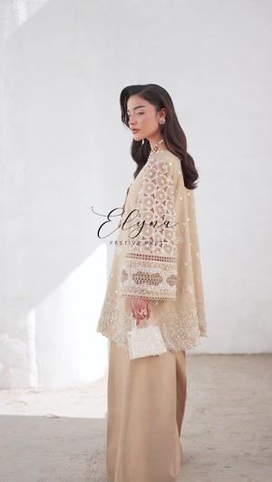 Tan brown Angrakha for Women