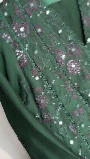 Bottle green Maxi for Women
