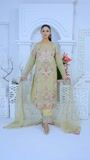 Olive green Kurta Set for Women