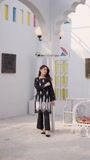 Black Kurta Set for Women