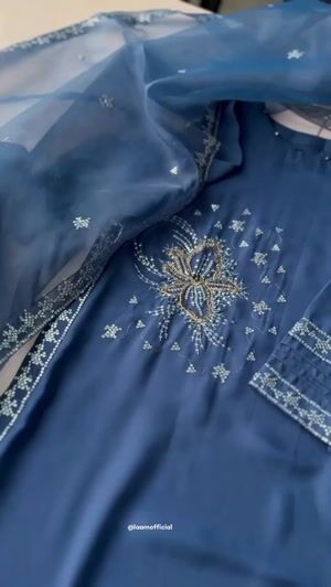 Blue Kurta Set for Women