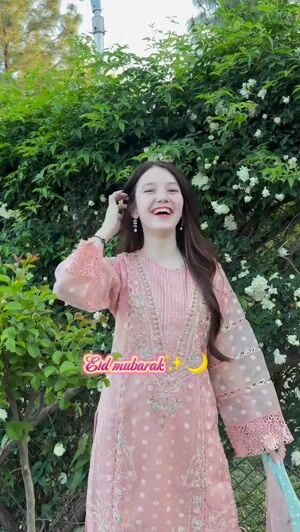 Peach pink Kurta Set for Women