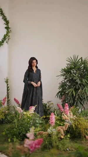 Dark green Unstitched for Women