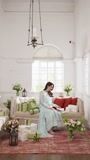 Ice blue Unstitched for Women