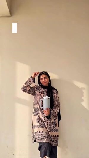 Cream Kurta Set for Women