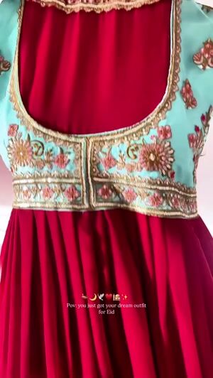 Maroon Anarkali for Women