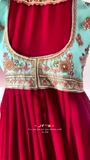 Maroon Anarkali for Women