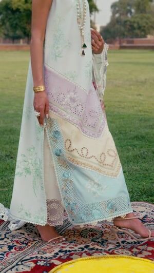 Sky blue Unstitched for Women