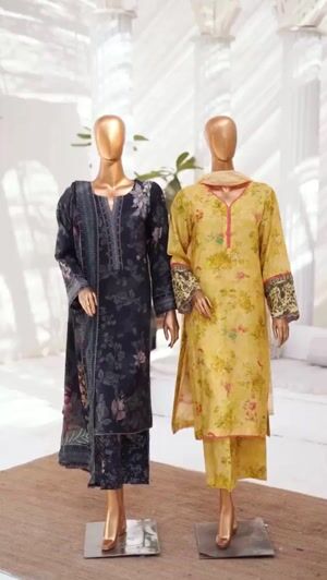 Black Kurta Set for Women