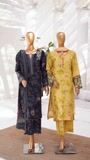 Black Kurta Set for Women