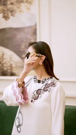 White Kurta Set for Women