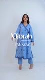 Blue Angrakha for Women