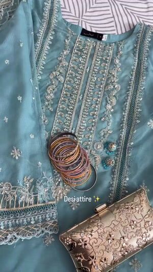 Blue Kurta Set for Women