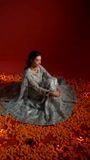 Grey Lehenga for Women