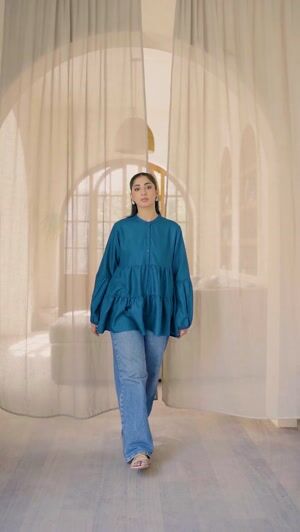 Navy blue Top for Women