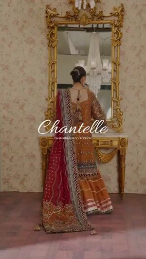 Copper orange Unstitched for Women