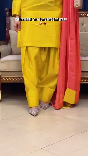 Yellow Kurta Set for Women
