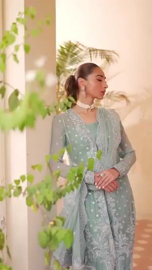 Pastel green Unstitched for Women