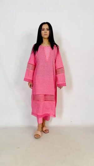 Pink Kurta Set for Women