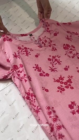 Pink Kurta Set for Women