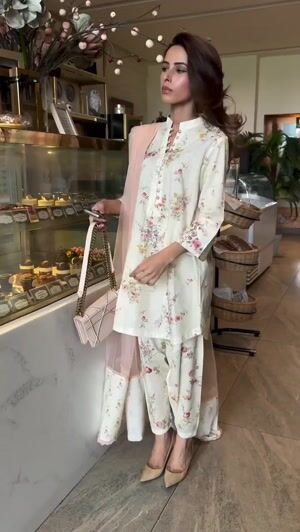 Ivory Kurta Set for Women