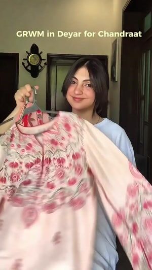 Baby pink Kurta Set for Women