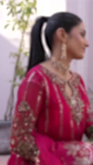 Hot pink Lehenga for Women