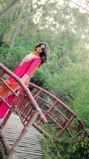 Shocking pink Kurta Set for Women