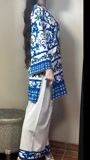 Blue Kurta Set for Women