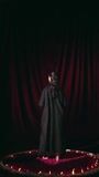 Black Kurta Set for Women