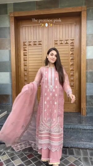 Pastel pink Unstitched for Women