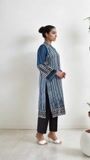 Blue Kurta Set for Women
