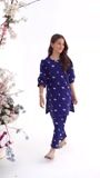 Blue Kurta Set for Girl
