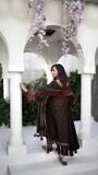 Brown Kurta Set for Women