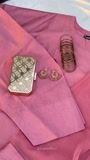Coral pink Kurta Set for Women