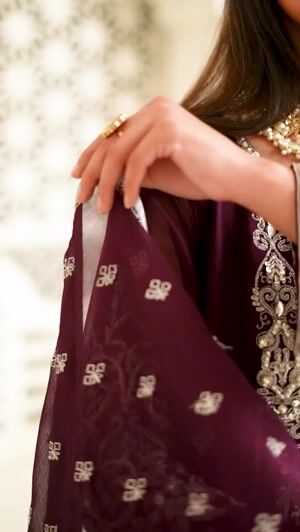 Purple Kurta Set for Women