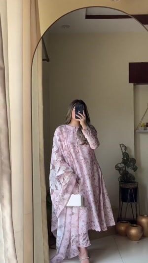 Pink Kurta Set for Women