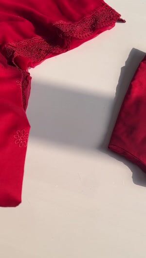 Maroon Kurta Set for Women