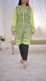 Lime green Kurti for Women