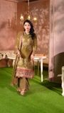 Olive green Kurta Set for Women