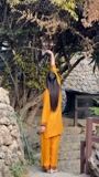 Mustard Kurta Set for Women