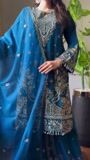 Blue Kurta Set for Women