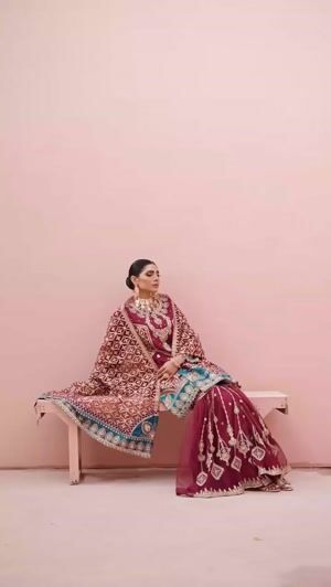 Magenta Gharara for Women