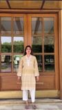 Mellow yellow Kurta Set for Women