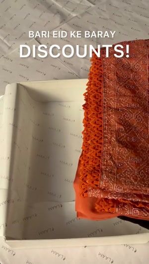 Orange Kurta Set for Women