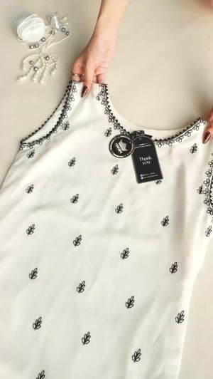 Off-white Kurta Set for Women
